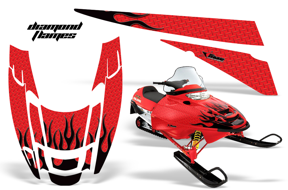 POLARIS EDGE Graphics RED DiamondFlames